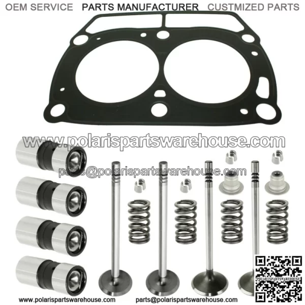 Cylinder Head Valve Gasket Kit Fits Polaris Ranger 800 4X4 6X6 EFI 2010