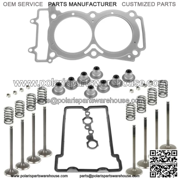 Cylinder Head Valve Gasket Kit Fits Polaris Ranger XP 900 All Options 2013-2019 (For: Polaris)