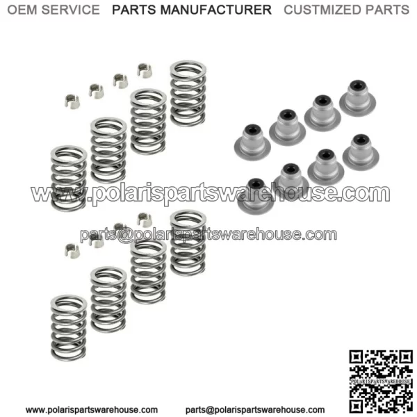 Cylinder Head Valve Gasket Kit Fits Polaris Ranger XP 900 All Options 2013-2019 (For: Polaris) - Image 3