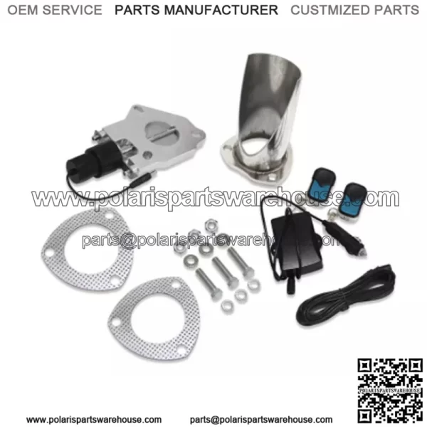 2.5-inch simple electric exhaust valve