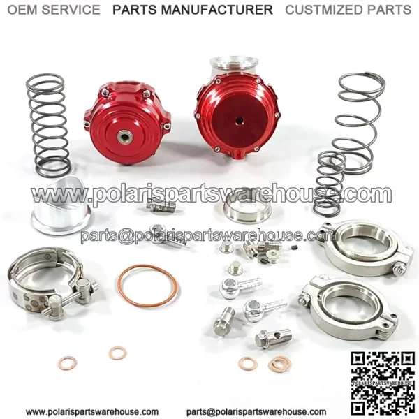44mm exhaust valve + 50mm pressure relief valve # red - Image 2