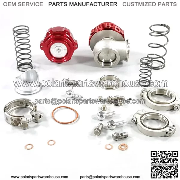 44mm exhaust valve + 50mm pressure relief valve # red - Image 3