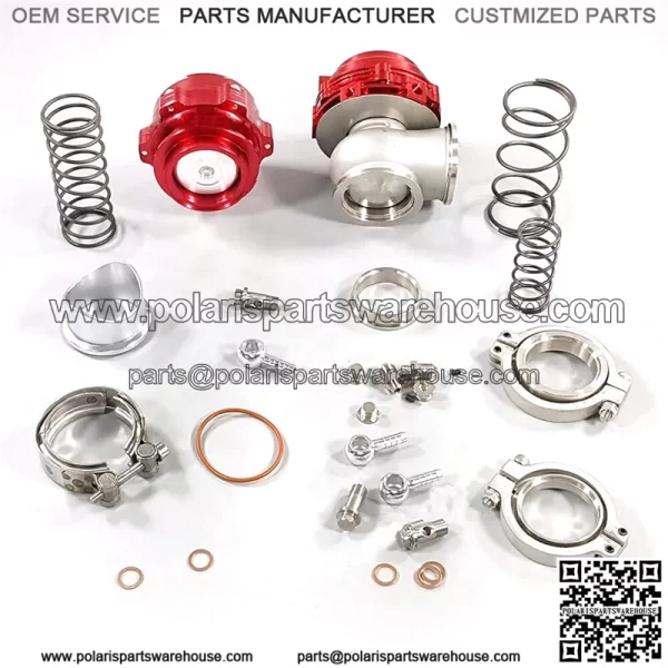 44mm exhaust valve + 50mm pressure relief valve # red - Image 4