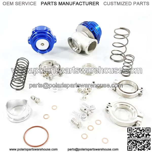 44mm exhaust valve + 50mm pressure relief valve #blue - Image 2
