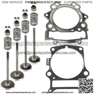 Cylinder Intake Exhaust Valve Kit for Yamaha Raptor 700 YFM700R 2006-2014 (For: Yamaha Raptor 700)