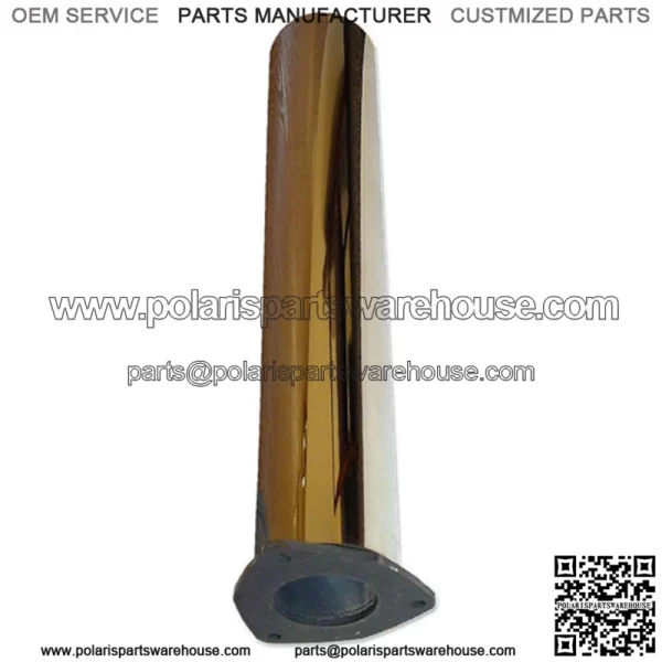 JDS449 chrome Exhaust Stack Fits John Deere