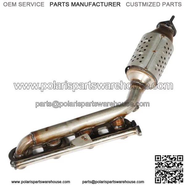 Exhaust Manifold with Catalytic Converter Right For 2005-2009 Toyota Lexus 4.7 - Image 3