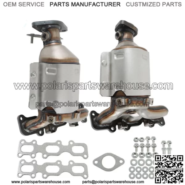 For Ford FLEX Taurus 3.5L Lincoln MKT 3.7L Front Left+Right Catalytic Converter
