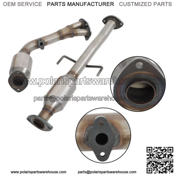 For 2000-2004 Toyota Tacoma 2.7L V4 Catalytic Converters Set Front and Rear - Image 2