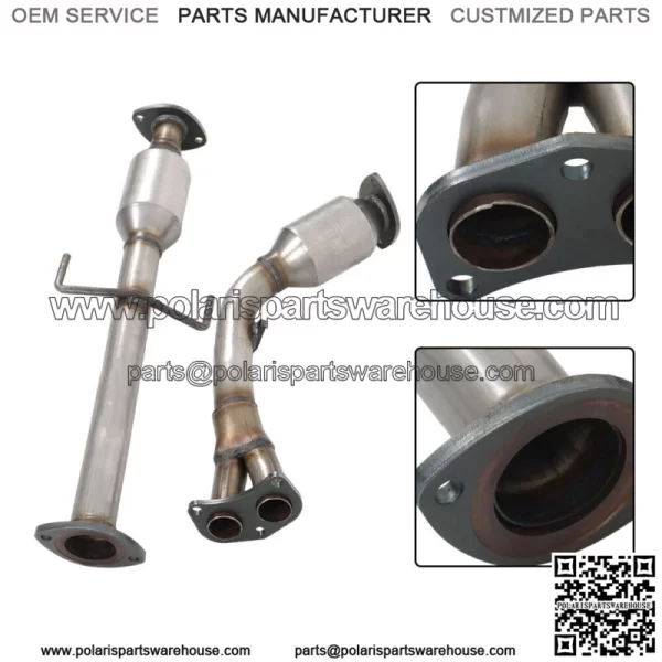 For 2000-2004 Toyota Tacoma 2.7L V4 Catalytic Converters Set Front and Rear - Image 3