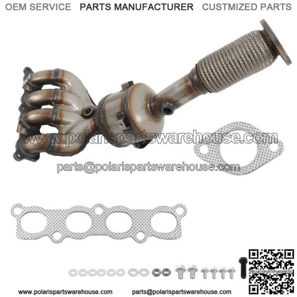 For 2011-2019 Ford Fiesta 1.6L L4 Catalytic Converter Heavy Duty 19542