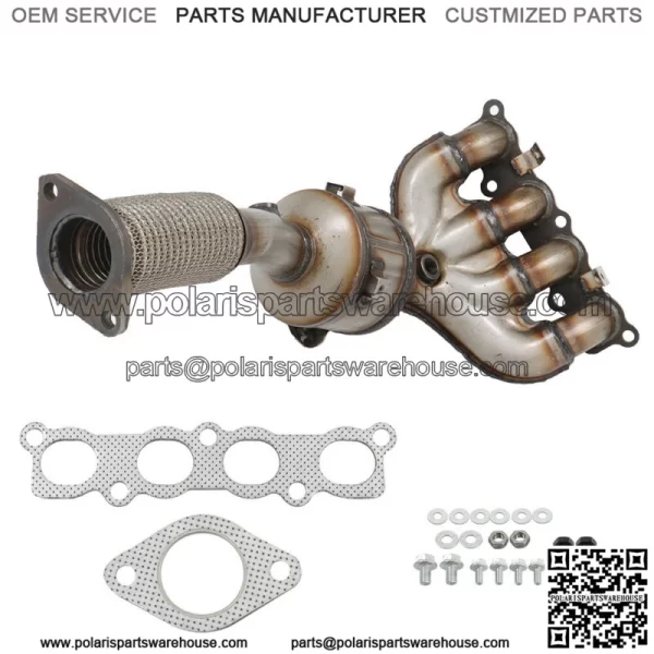 For 2011-2019 Ford Fiesta 1.6L L4 Catalytic Converter Heavy Duty 19542 - Image 2