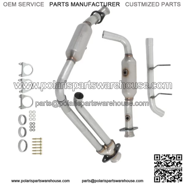 For 2011-2014 Ford F-150 3.7L Catalytic Converter Driver+Passenger Side