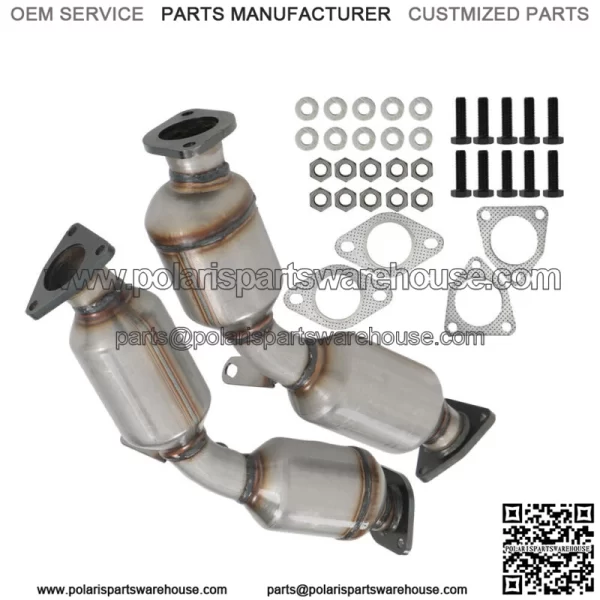 For 2007 2008 Infiniti G35 3.5L 2pcs Left & Right Side Catalytic Converter