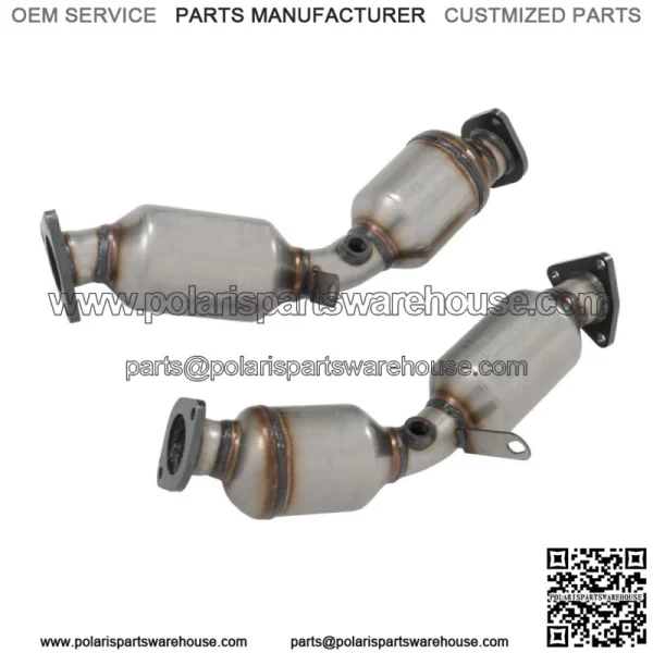 For 2007 2008 Infiniti G35 3.5L 2pcs Left & Right Side Catalytic Converter - Image 3