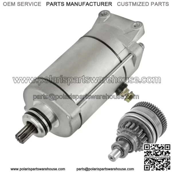 Starter & Drive for Polaris Sportsman 800 HO EFI 760 2008-2009 For: Polaris Sportsman 800