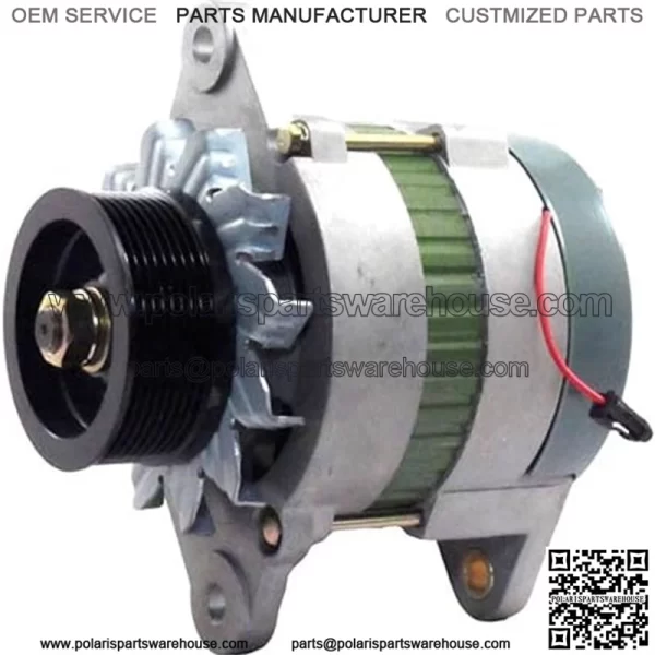 NEW 24V ALTERNATOR COMPATIBLE WITH DAEWOO EXCAVATOR & WHEEL LOADER 600-825-6370 600-861-6110