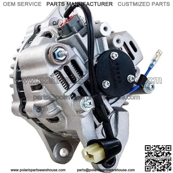 NEW ALTERNATOR COMPATIBLE WITH MUSTANG EQUIPMENT YANMAR 4TNE102 4TNE106 LR160-735 LR160-735B - Image 2