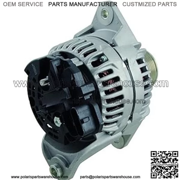 New Alternator Compatible With Volvo 1998-2012 and Compatible With John Deere Equipment W/Diesel 1997-2016 0124555009, 0124555017, 0124555020, 0124555027, ABO0372, 40024023, 40024023R - Image 2