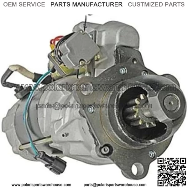 New 24V Starter Motor Compatible With Komatsu WA600 Wheel Loader Engine SA6D170A By Part Numbers 6008137110 6008137111 6008137112