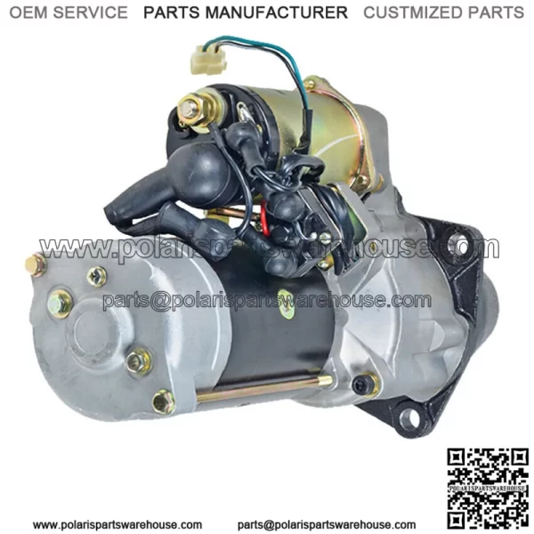 NEW 24V STARTER FITS KOMATSU CRAWLERS D66S 6D110 ENGINE 6008134560 0-23000-3160 - Image 2