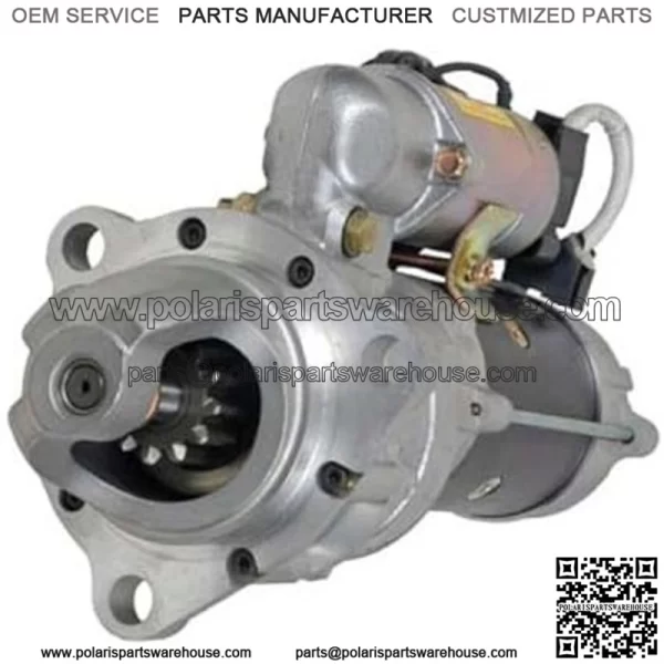 NEW 24V STARTER MOTOR COMPATIBLE WITH KOMATSU WHEEL LOADER WA150 WA150-1 WA180 600-813-3230