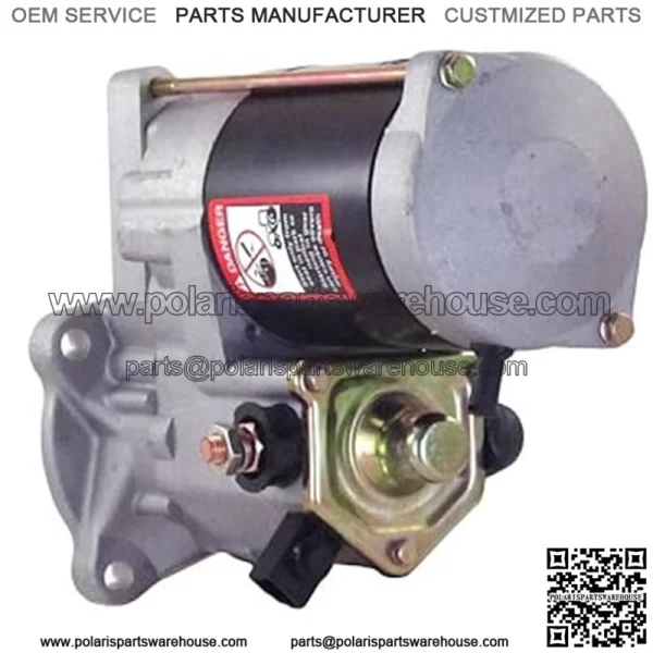 New Starter Compatible with CASE AG & Industrial Wheel LOADERS 621C 6T-590 1999 621D 6T-590 2001 228000-8570 228000-8571 2280008570 2280008571 332443A1 - Image 2