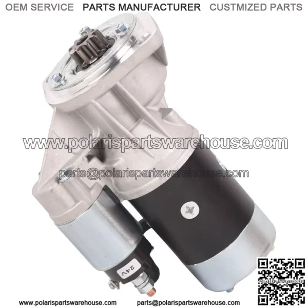 Starter Fits Isuzu 4JB1 Diesel Industrial Engine S24-07 8944234520 18281 24V - Image 2