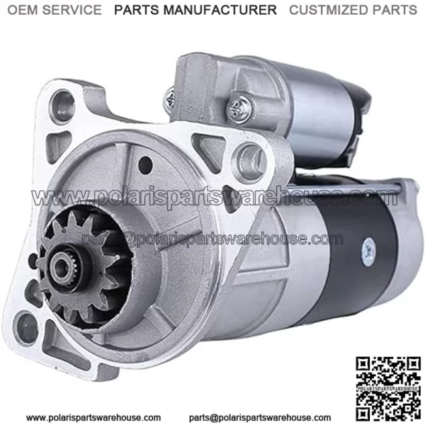 NEW STARTER MOTOR COMPATIBLE WITH KOBELCO SK210-IV M3T57575 ME019911 859353 M003T57575 M003T57575ZC M3T57575ZC ME019911