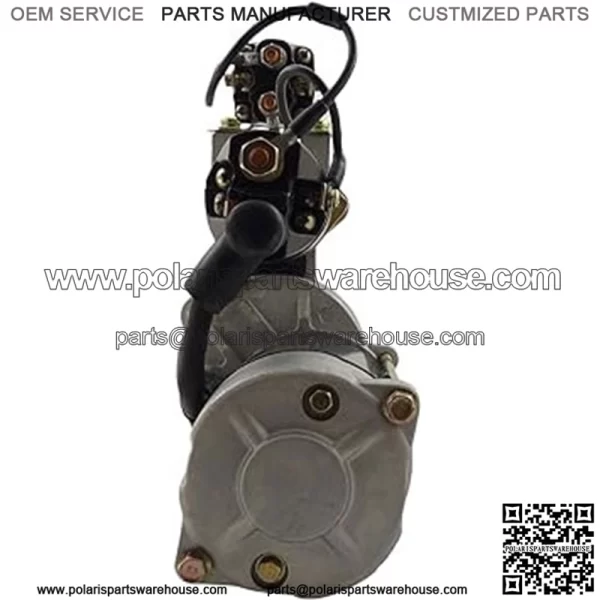 New Premium Starter 24 Volt including Relay for Caterpillar 320N Mitsubishi Forklifts Lift Truck DP40 FD20 FD-25 FD30 FD50 FD70 0R1091 10R2985 1146864 135-2361 1R5538 1R7370 5I7716 LRS01889 LRS01928V - Image 3