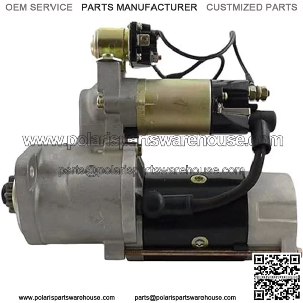 New Premium Starter 24 Volt including Relay for Caterpillar 320N Mitsubishi Forklifts Lift Truck DP40 FD20 FD-25 FD30 FD50 FD70 0R1091 10R2985 1146864 135-2361 1R5538 1R7370 5I7716 LRS01889 LRS01928V - Image 5