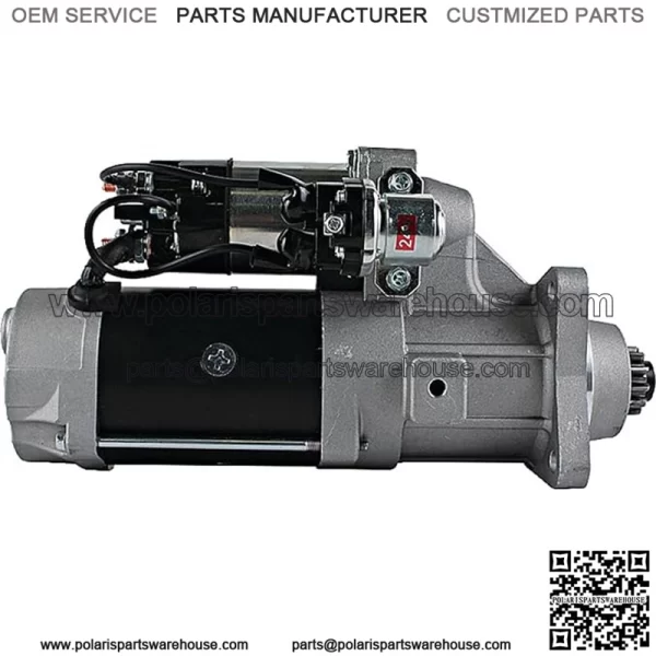 Starter SDR0404 Compatible With/Replacement For Daewoo 26201-7070D, 300516-00055B, 65.26201-7070D, Doosan 65.26201-7070, MISC Manufacturer 140-38121, WAI 33297N, Voltage 24 - Image 2