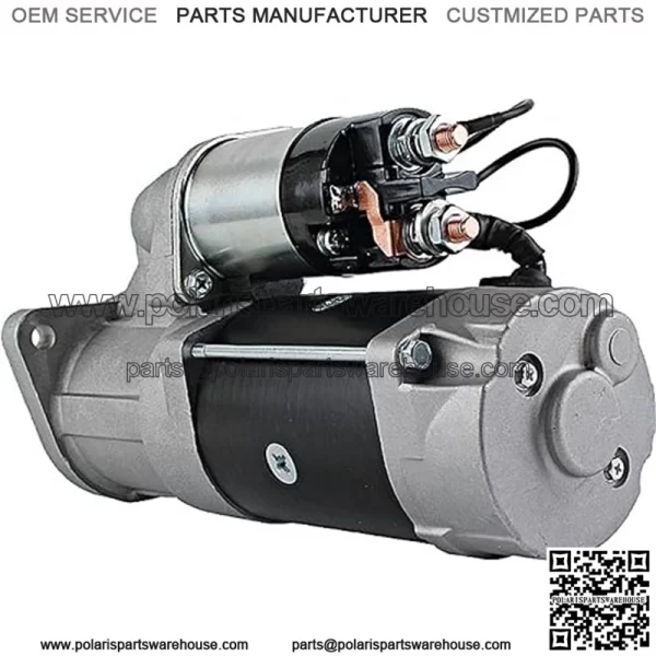 Starter SDR0404 Compatible With/Replacement For Daewoo 26201-7070D, 300516-00055B, 65.26201-7070D, Doosan 65.26201-7070, MISC Manufacturer 140-38121, WAI 33297N, Voltage 24 - Image 5
