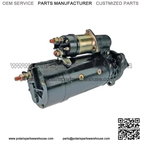 RAREELECTRICAL NEW 24V STARTER MOTOR COMPATIBLE WITH INTERNATIONAL TRUCK 2675 PAYSTAR SERIES 1990367 1990368