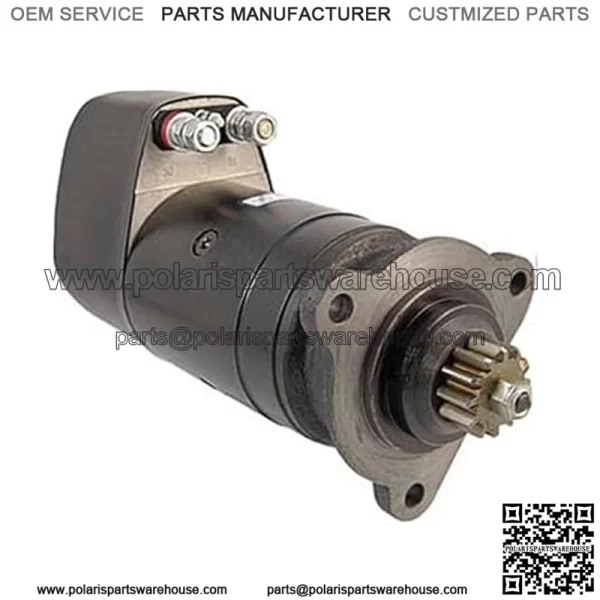 RAREELECTRICAL NEW STARTER MOTOR COMPATIBLE WITH MERCEDES BENZ HEAVY DUTY IS9032 IS9082 91157160 0-001-417-037 0001417037 91157160 51-26201-9123