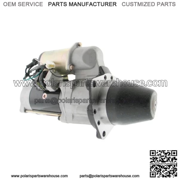 Starter Fits Jomatsu GD 525 625 WA 250 320 380 400 w/ 6008134650 0230003170 - Image 2