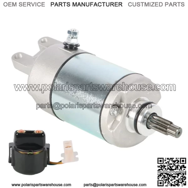 Starter & Relay Solenoid For Honda Fourtrax 300 TRX300 TRX300FW 2X4 4X4 1988-00 For: Honda