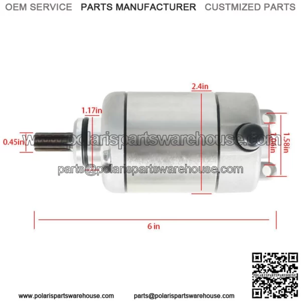 Fit for Honda CBR 600 RR CBR600RR Fireblade Starter Motor 2003 2004 2005 2006 - Image 4
