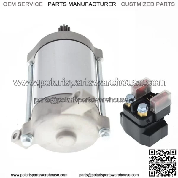Starter & Relay Solenoid for Yamaha Wolverine 450 YFM450 2006 2007 2008-2010 - Image 5