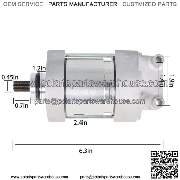 New For Yamaha YZF-R1 YZF R1 / R1S Starter 2004 2005 2006 2007 2008 - Image 2