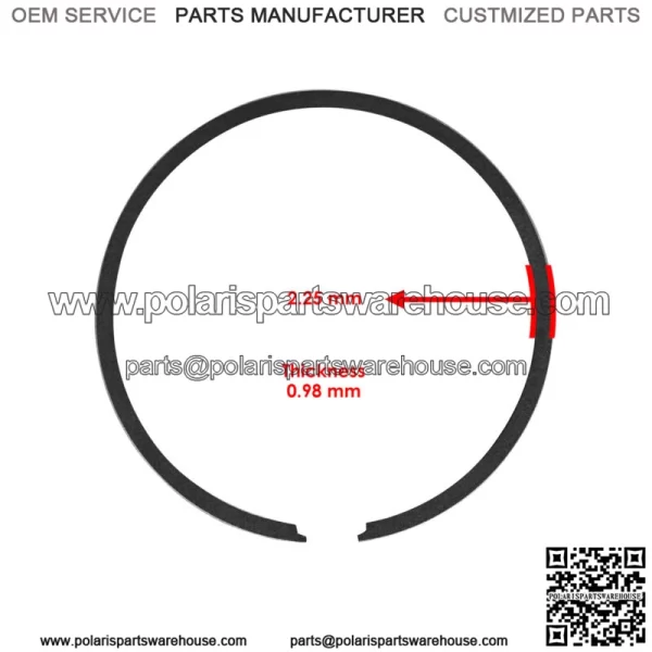 5NY-11611-00-00 Cylinder Piston Ring For Yamaha 125 YZ125 2002-2024 - Image 2