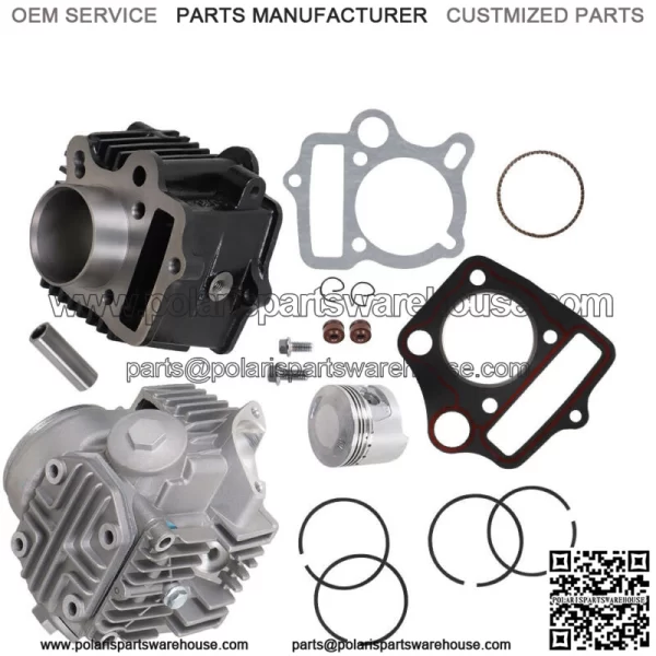 For 1993-2005 Honda TRX90 Sportrax 90CC Top End Rebuild Kit Cylinder Head Piston