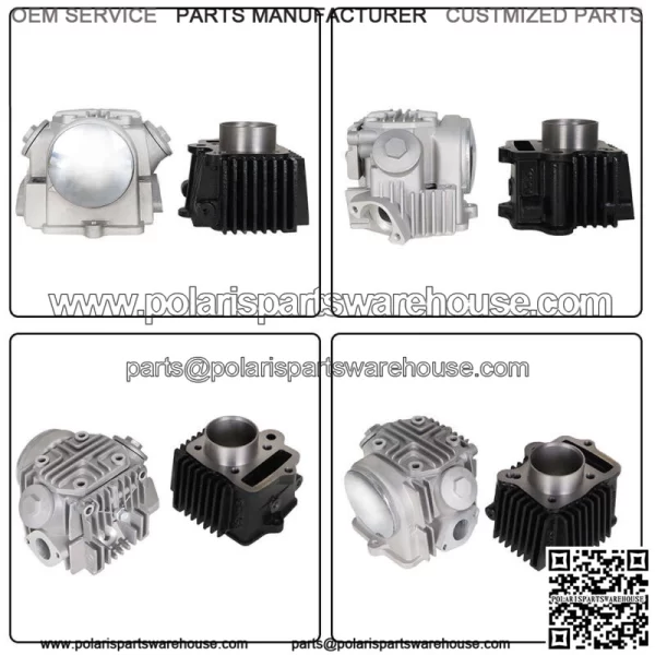 For 1993-2005 Honda TRX90 Sportrax 90CC Top End Rebuild Kit Cylinder Head Piston - Image 3