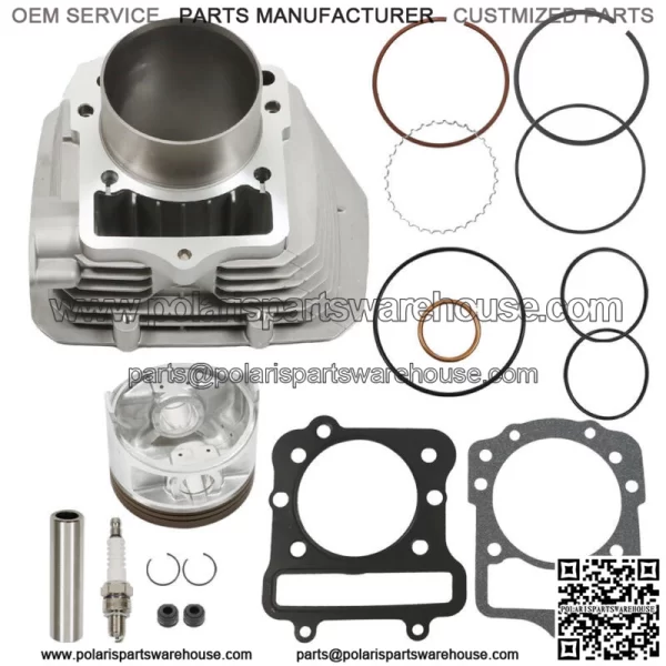 Cylinder Piston Top End Kit for Kawasaki Bayou 300 KLF300B 1989 1990 1991-2004