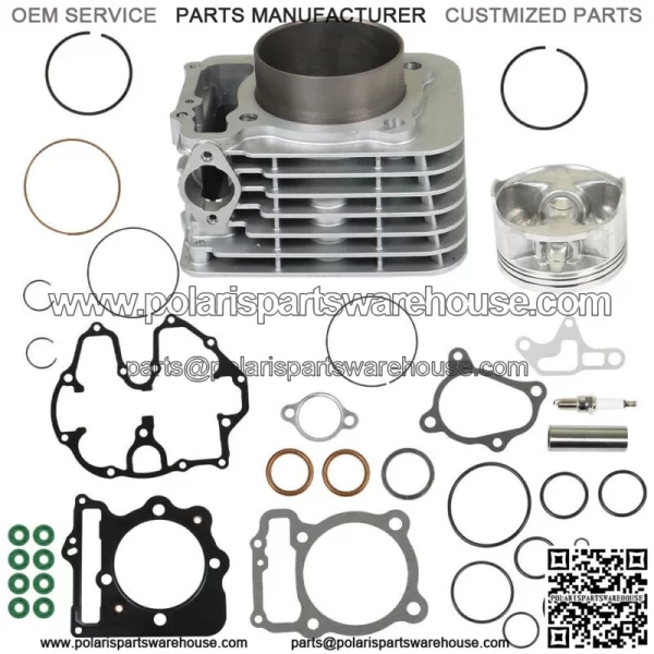 For 1999 2000 2001 2002-2008 Honda TRX400EX Cylinder Piston Gaskets Top End Kit