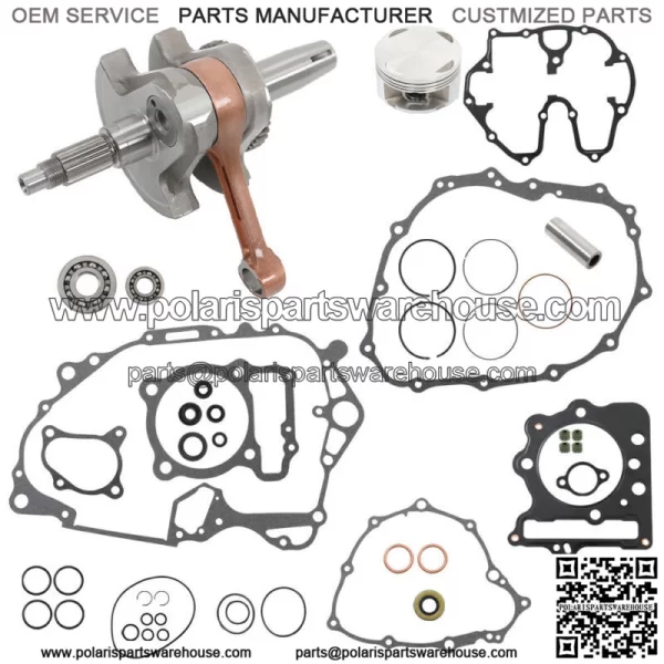 Top Bottom End Engine Rebuild Kit For HONDA TRX 400EX 1999-2004 Crank Piston Kit