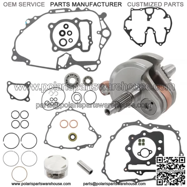 Top Bottom End Engine Rebuild Kit For HONDA TRX 400EX 1999-2004 Crank Piston Kit - Image 2