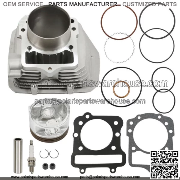 For Kawasaki Bayou 300 KLF300B 2x4 Cast Engine Cylinder Piston Kit 11005-1533