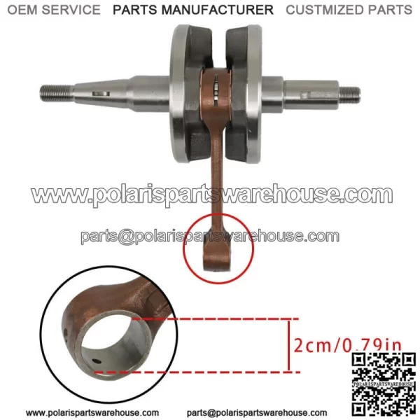 Piston Cylinder Crank Motor Rebuild FOR Yamaha Blaster 200 66 Gasket Seal Kit - Image 3
