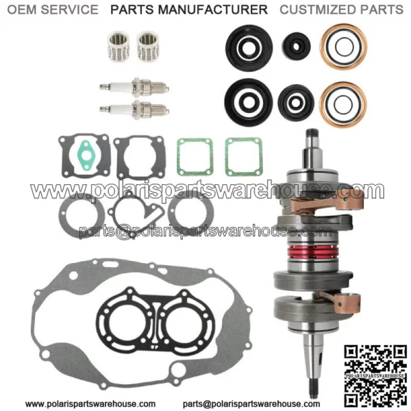 For Yamaha Banshee YFZ 350 Complete Stock Bottom End Rebuild Kit 1987-2006 - Image 2